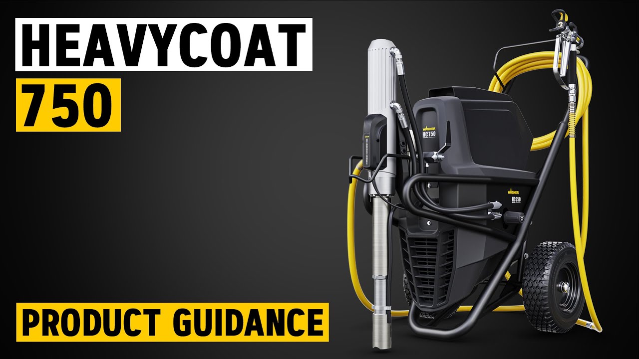 HeavyCoat HC 750 E - Setup, Application & Cleaning | WAGNER