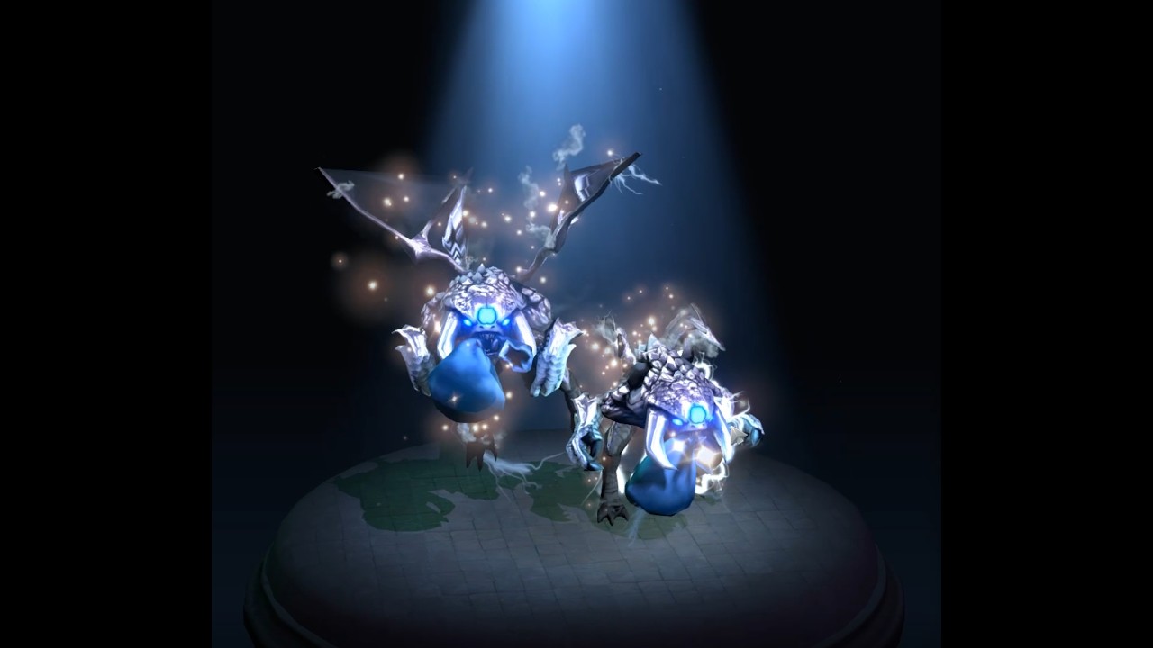 Dota 2 - Platinum Baby Roshan / Ionic Vapor + Creator's Light