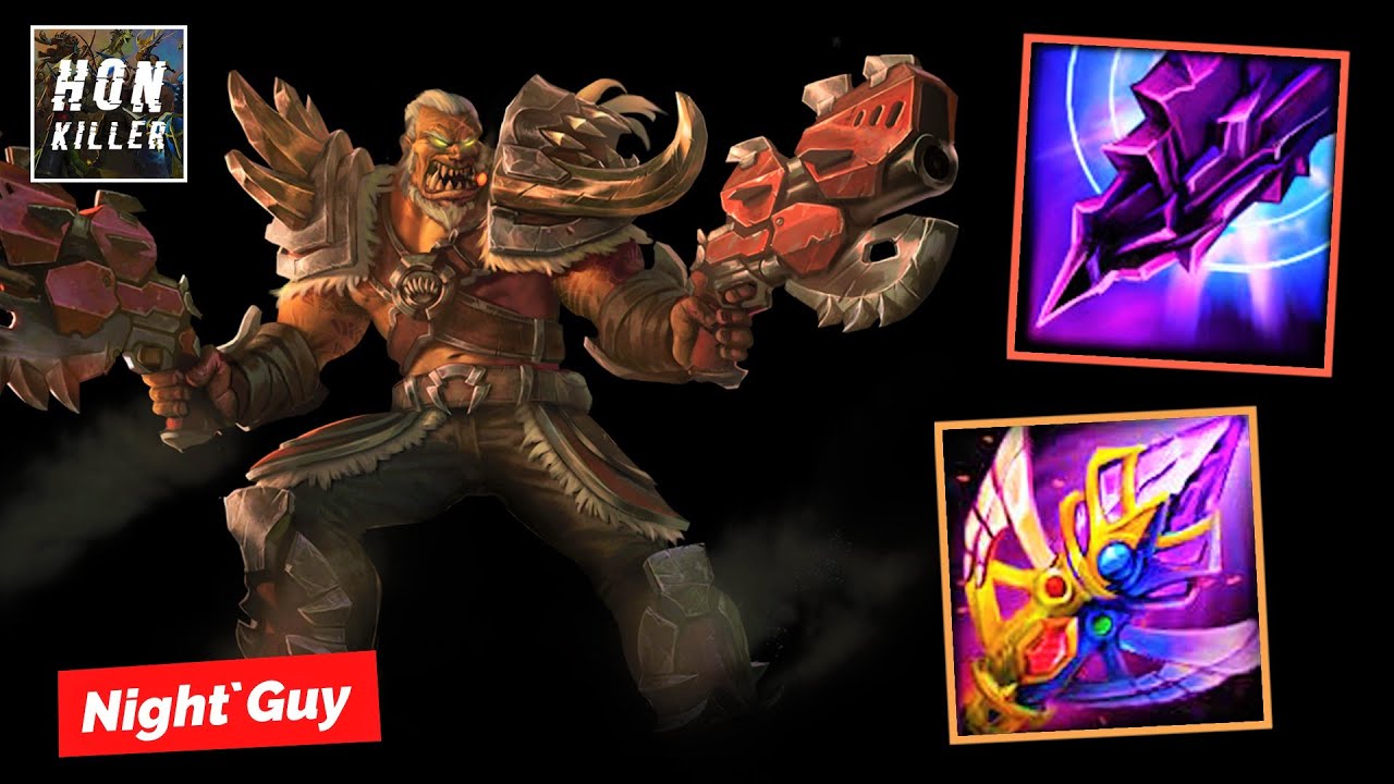 HoN Flint Beastwood SPELLSHARDS with MASTER'S LEGACY