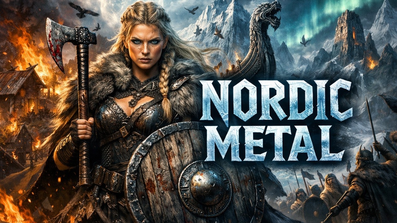 VIKING METAL FORGE | Powerful Nordic Soundtrack for Focus, Coding & Study