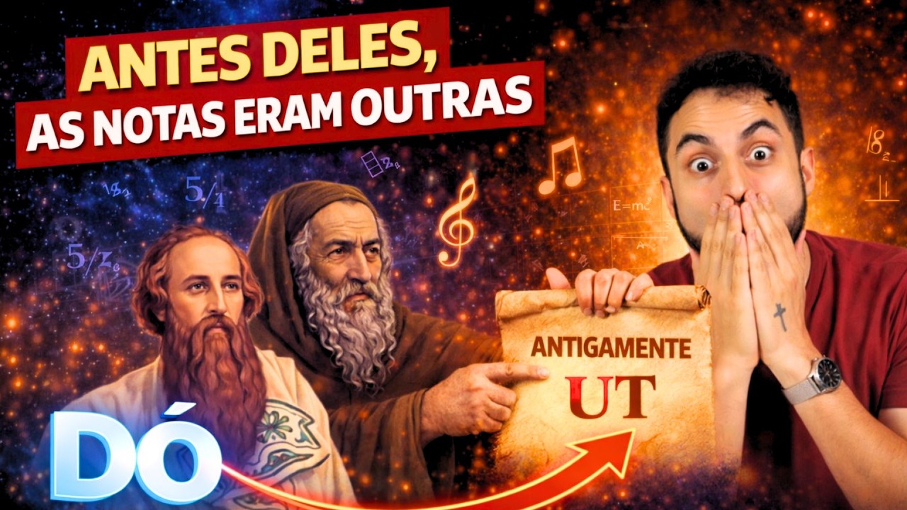 Por que as notas musicais têm esses nomes? (A origem do Dó Ré Mi)