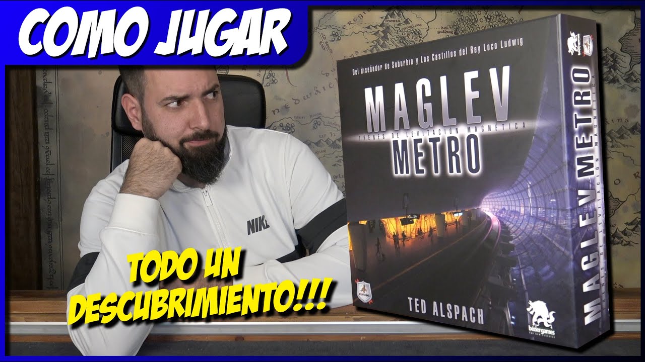 COMO JUGAR a MAGLEV METRO | La ÚLTIMA MARAVILLA de Maldito Games