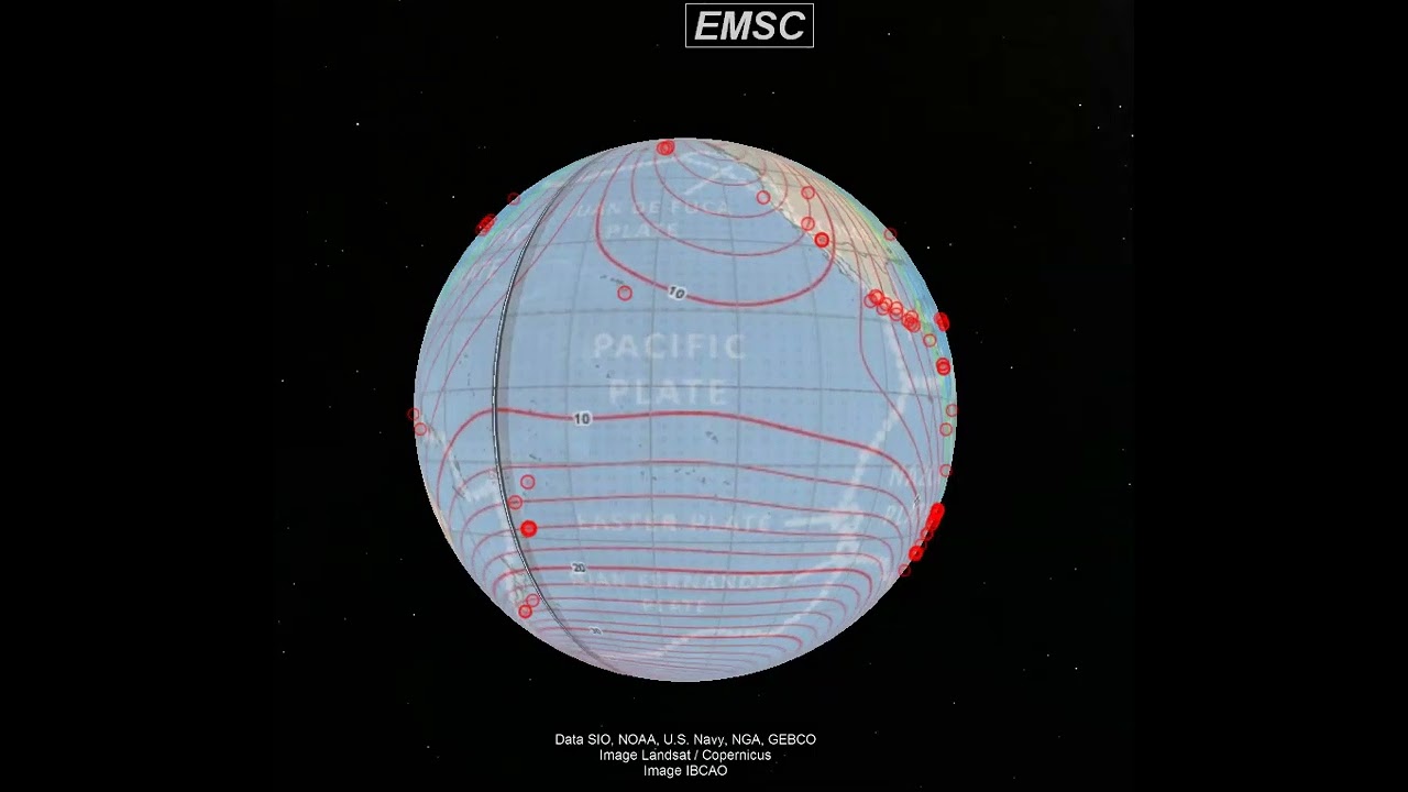 06 17 2023 EMSC Earthquake Events