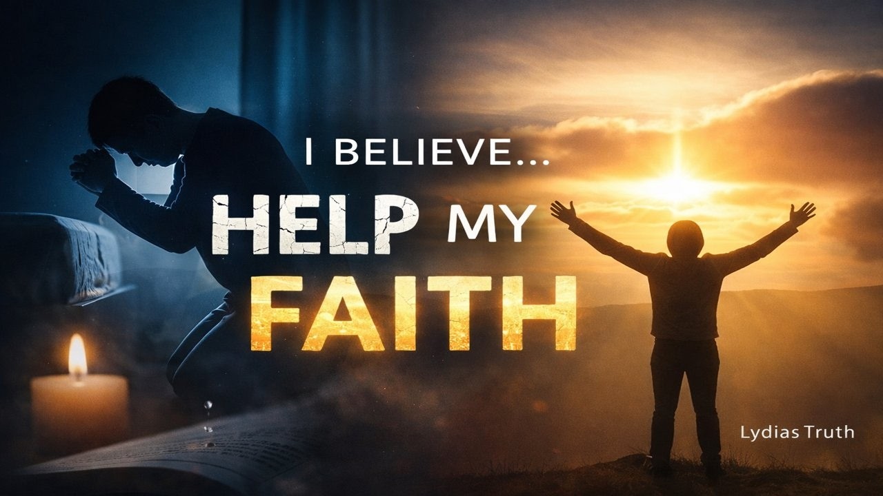 “I Believe… Help My Unbelief” _ 10 Bible Prayer Stories for Fragile Faith #faithoverfear