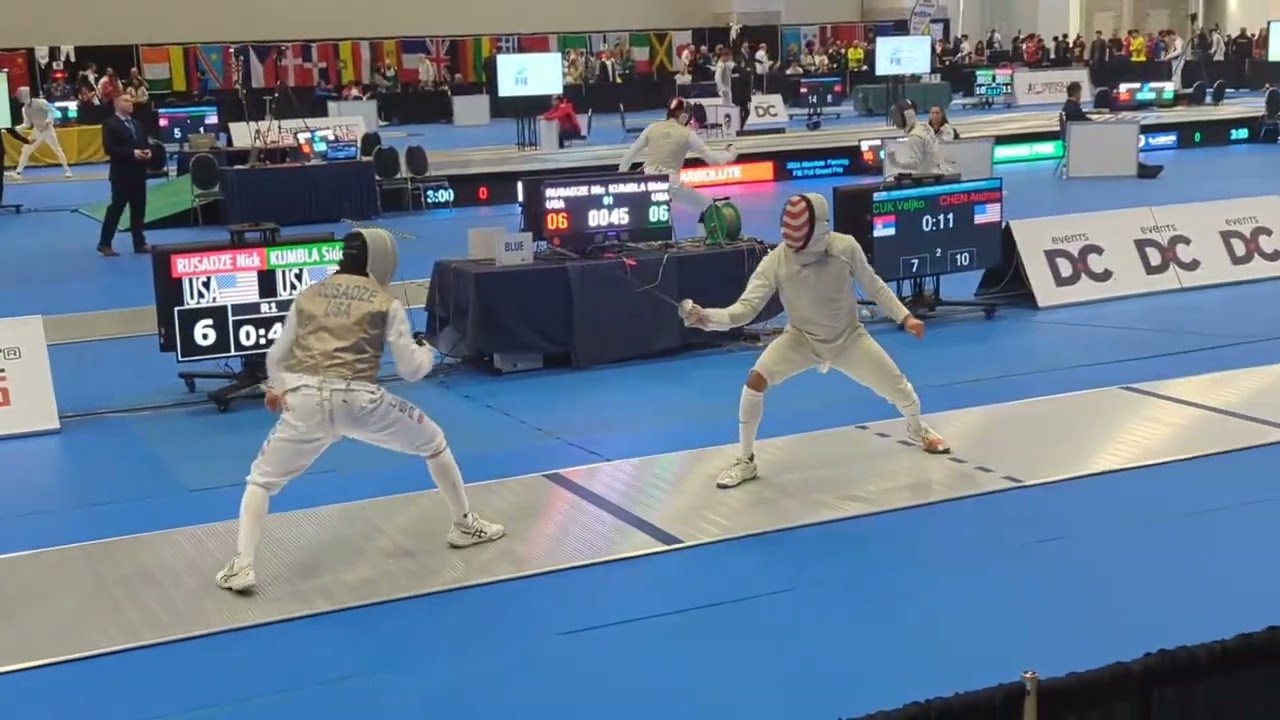 Washington DC Grand Prix 2024 SMF - P128 - Nickolas Rusadze USA v Sidarth Kumbla USA
