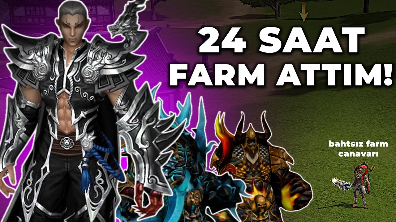 24 SAAT FARM ATTIM! 🧐🧐| BAHTSIZ FARM CANAVARI SAHNEDE | Metin2 TR Sıfırdan Yardımsız Epsiz Lodos #9