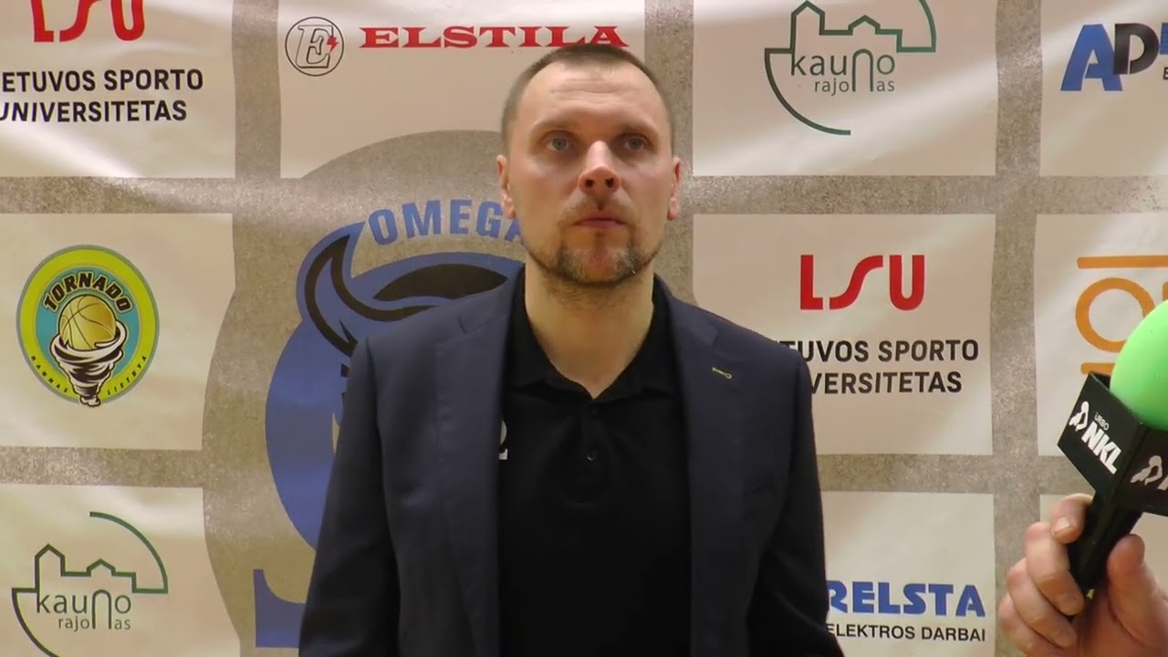 G. Kurtinaitis: „Šiandien trūko šviežumo ir trūko indėlio iš atsarginių“
