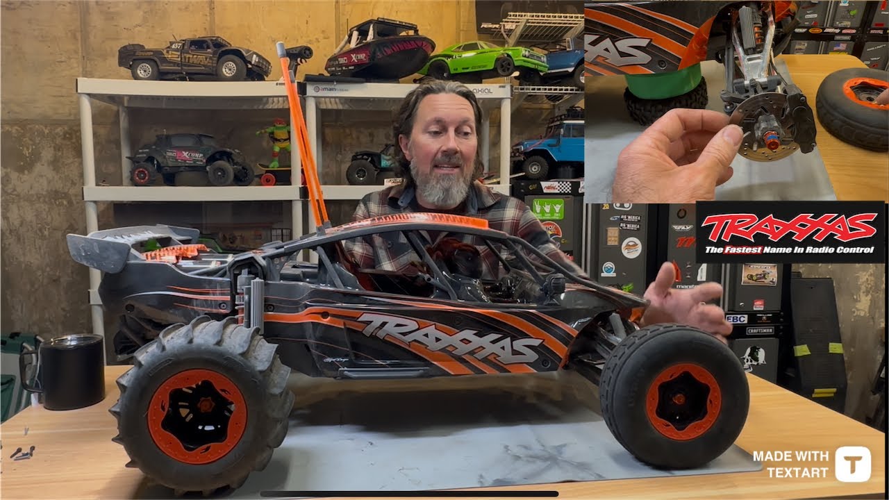 Как и почему отрегулировать дисковый тормоз сэндкара Traxxas