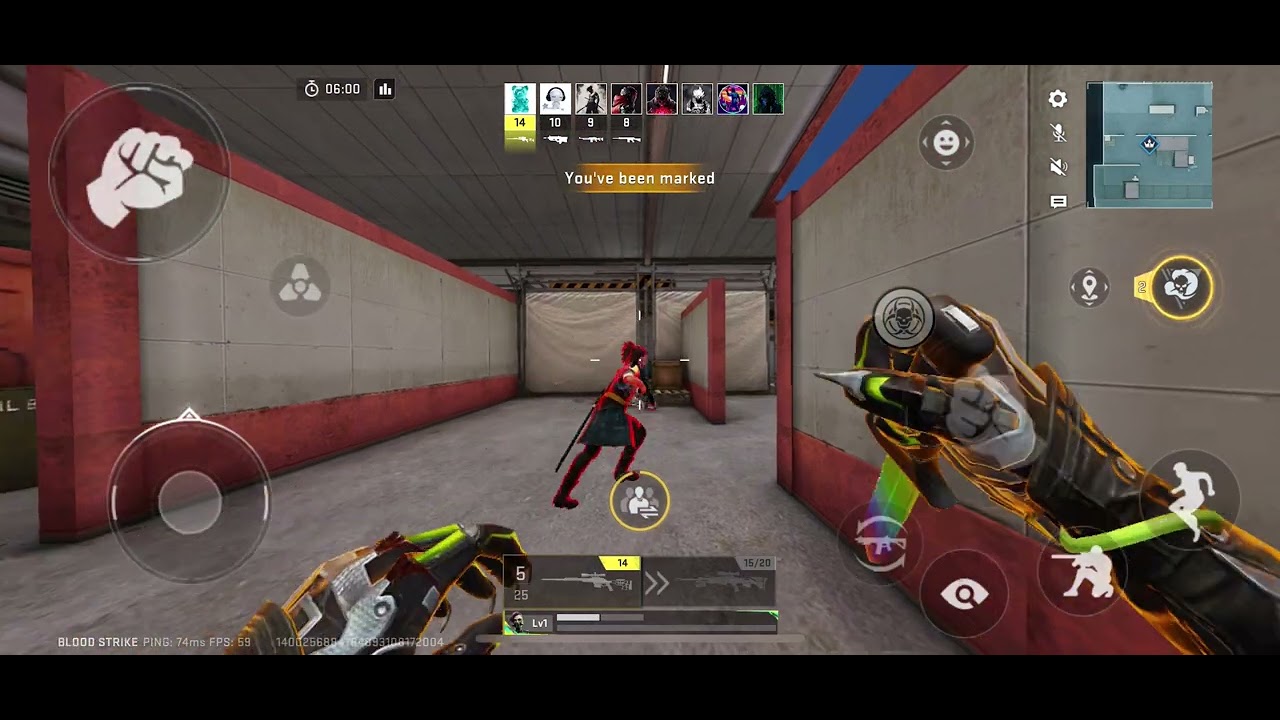 Practicing , Practicing  , Hot Zone !!  Bloodstrike MENA ! 