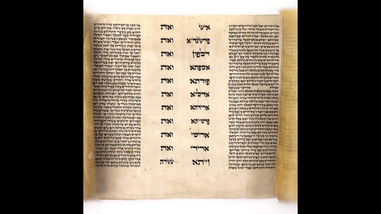 מגילת אסתר - יעקב מאיר אלקובי / נוסח מרוקו