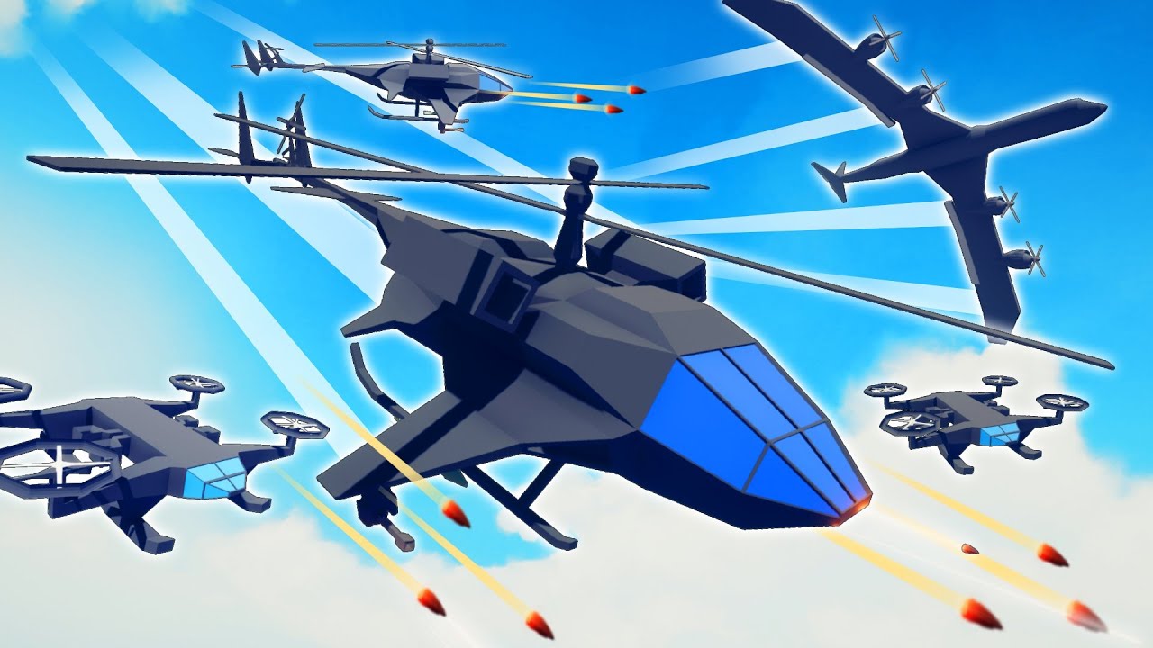 ( NEW ) FIGHTER PLANE AND UAV ARMY  | TABS - Totally Accurate Battle Simulator