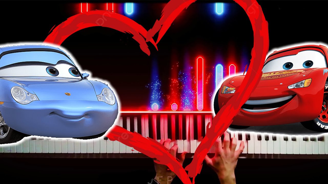 💗 Cars - McQueen & Sally | Piano Tutorial