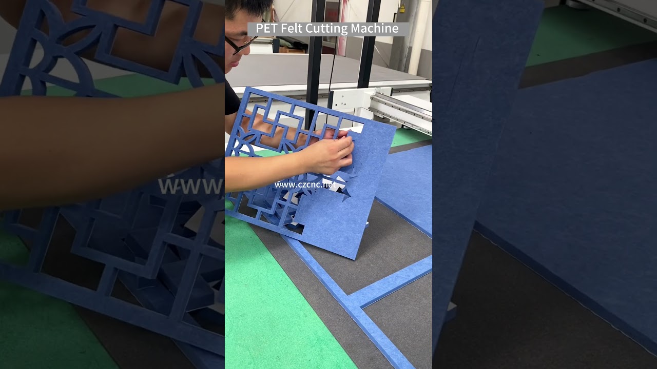 PET Felt Acoustic Panels Cutting Machine