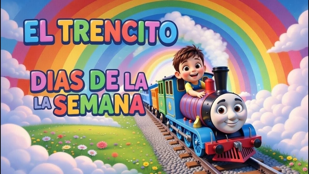 El Tren de los Días de la Semana 🚂 | Canción Infantil Educativa | Divertido Kids