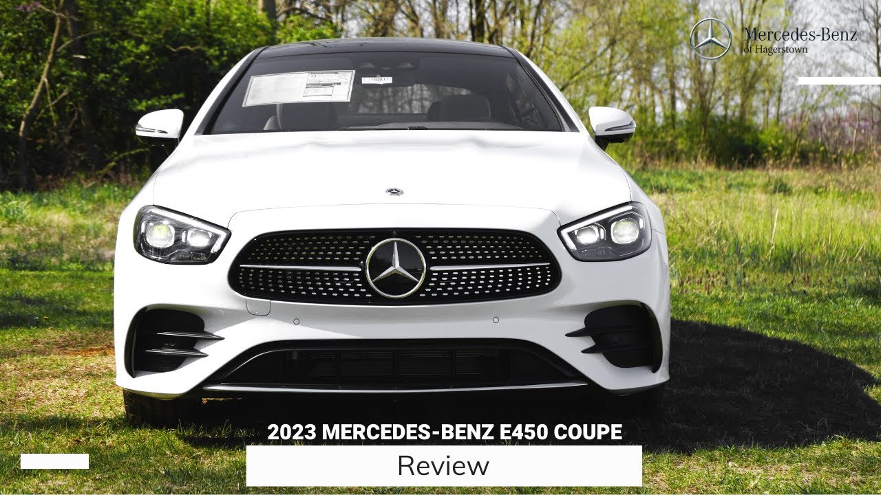 2023 Mercedes-Benz E 450 Coupe Review | The Luxury Coupe from Germany!