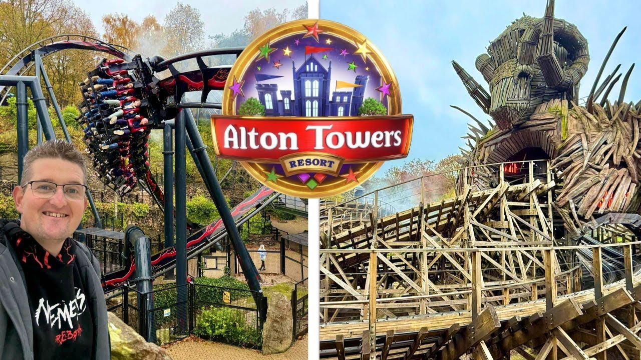 ПОСЛЕДНИЙ ДЕНЬ сезона 2025 года в Alton Towers!