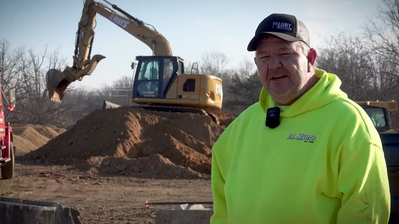PJ Myers Hauling & Excavating | 30 Years in Business | Municipal Building Site Prep