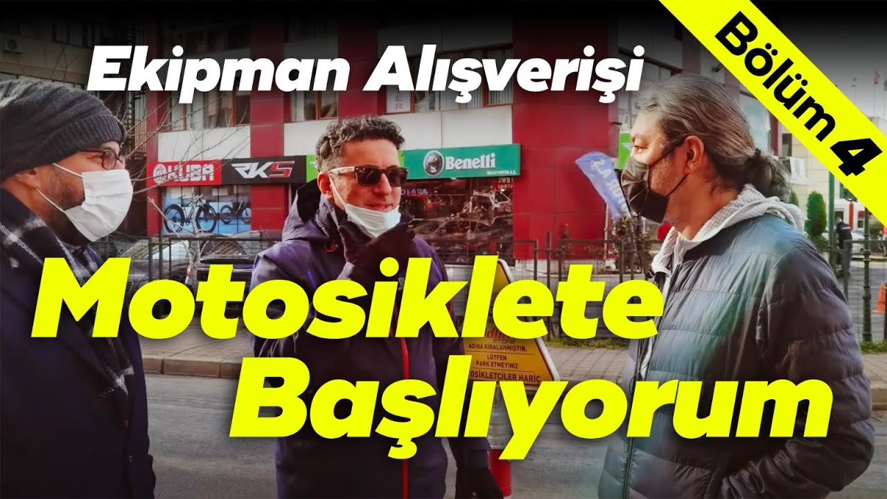Motosiklete Başlıyorum | Bölüm 4 | Ekipman Alışverişi