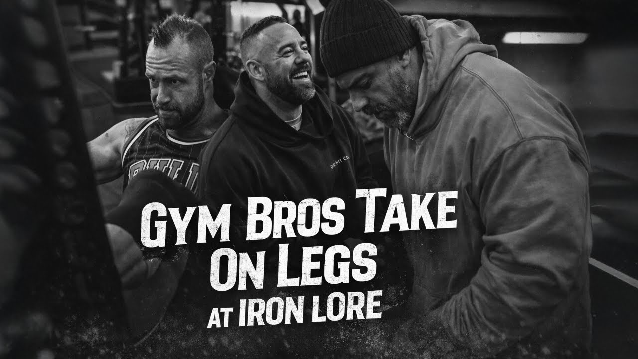 GYM BROS @ Iron Lore Gym - Leg day