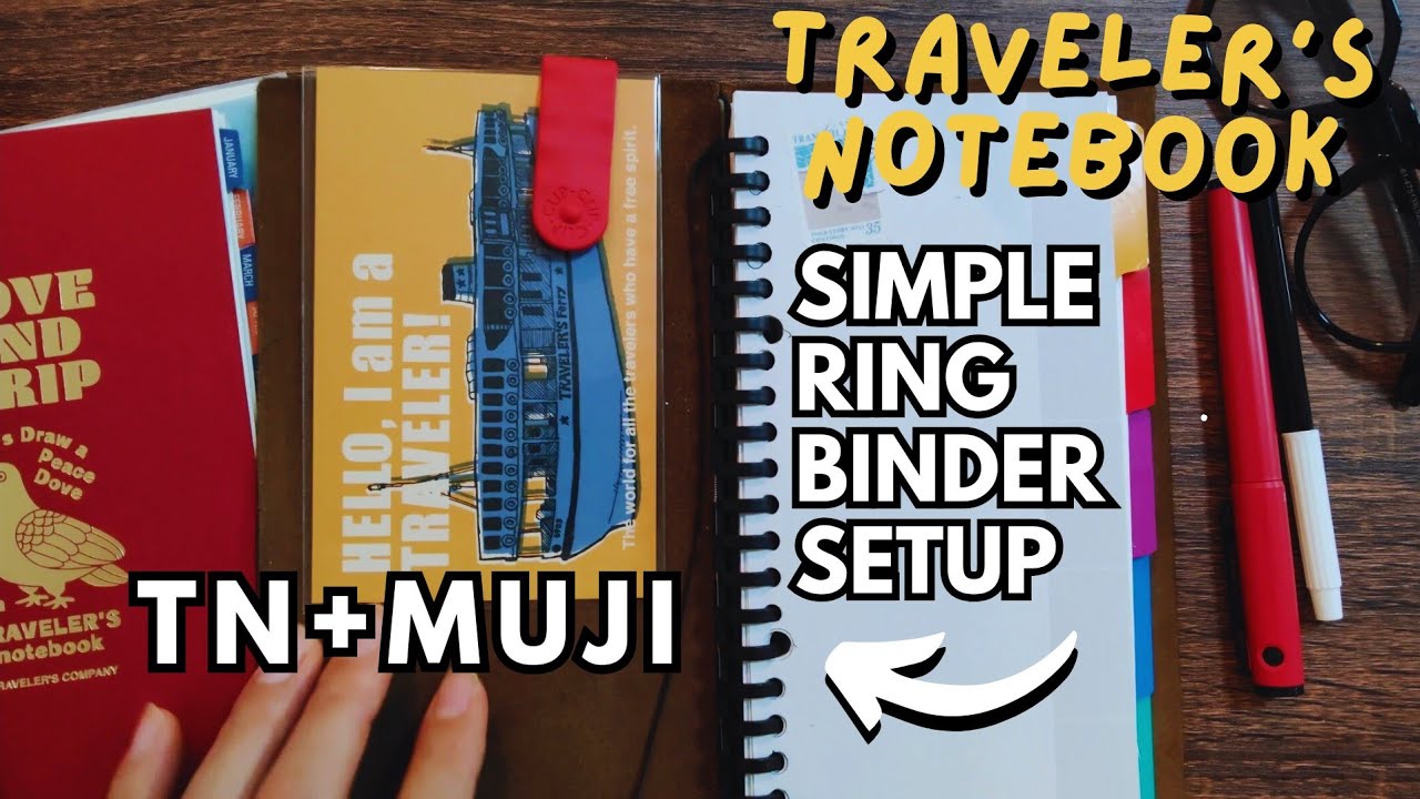 Traveler's Notebook: Simple & Professional Setup 📒👨‍🏫 