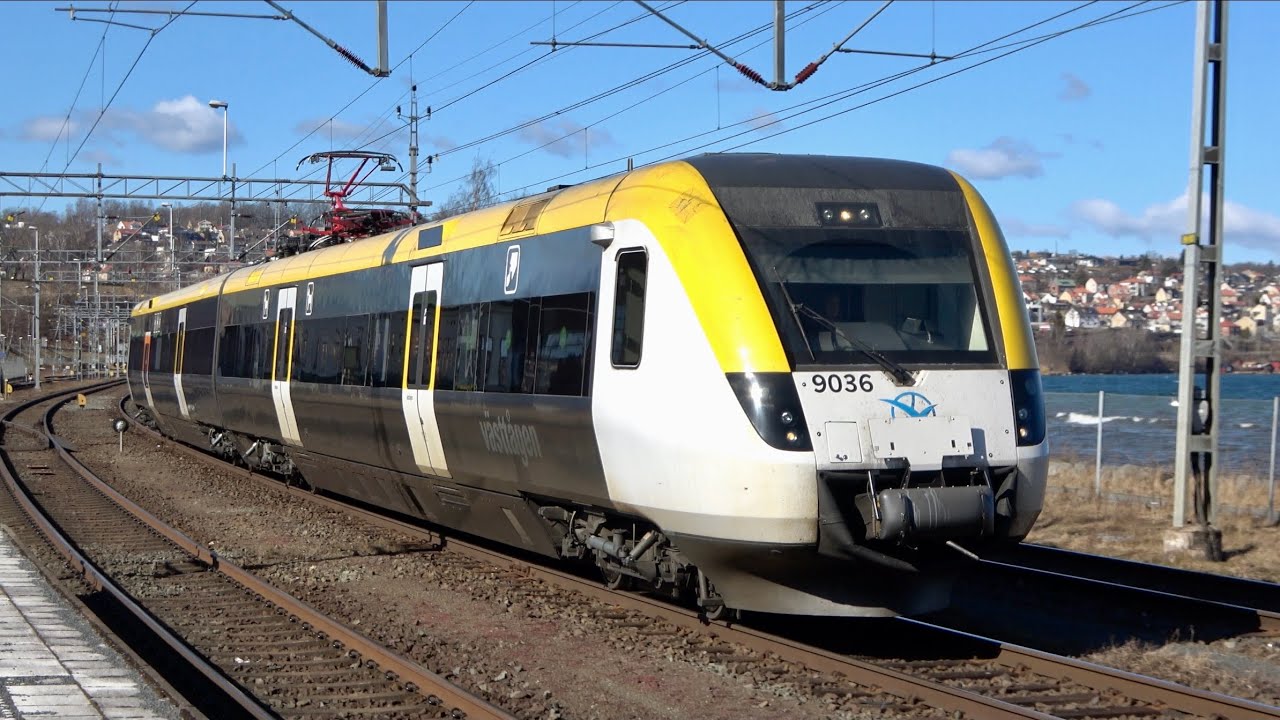 Tåg i Jönköping - mars 2021