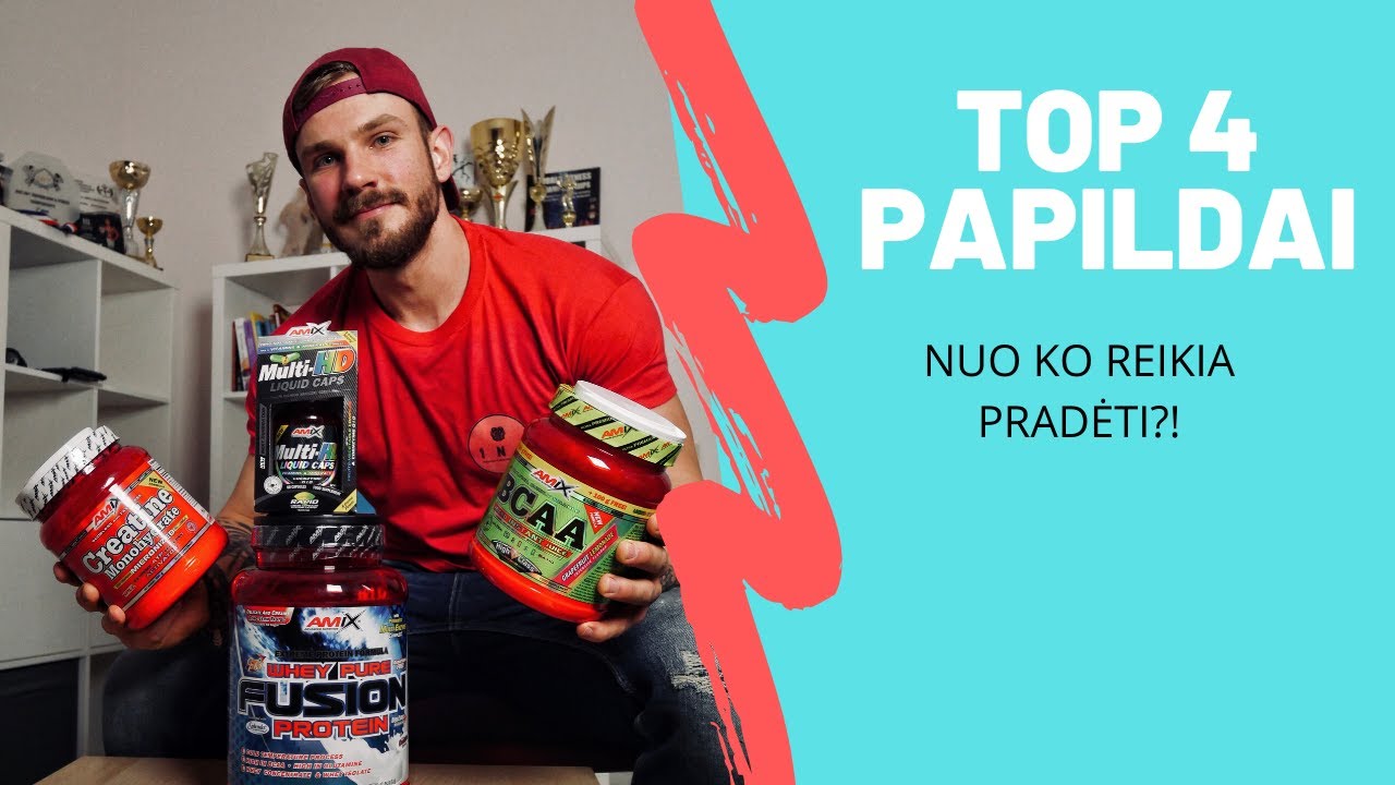 TOP 4 PAPILDAI PRADEDANT SPORTUOTI?!