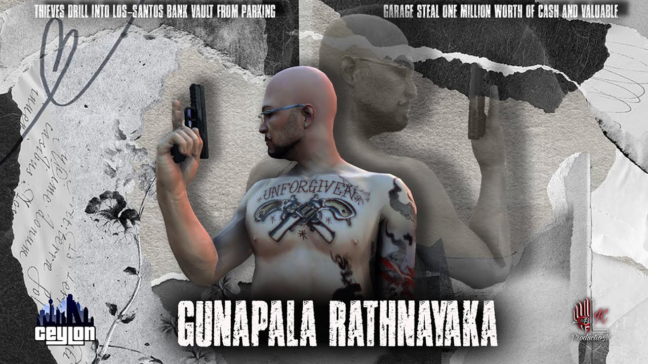 🔴 LIVE NOW | නගරය කැළඹූ නාමය | Gunapala Rathnayaka | Gta v #cylonerp