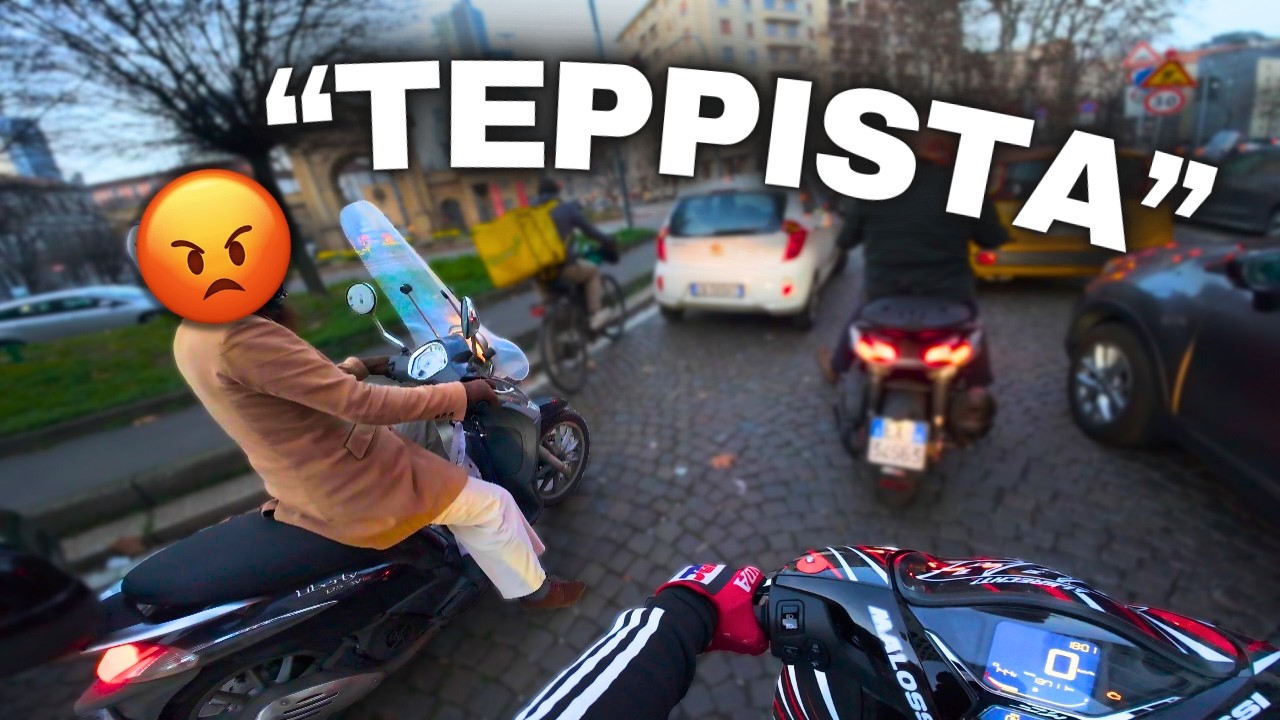 MI HA DATO DEL TEPPISTA: IL TRAFFICO DA' ALLA TESTA