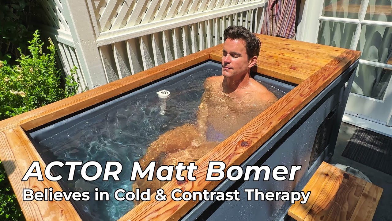 Actor Matt Bomer Believes in Cold and Contrast Therapy