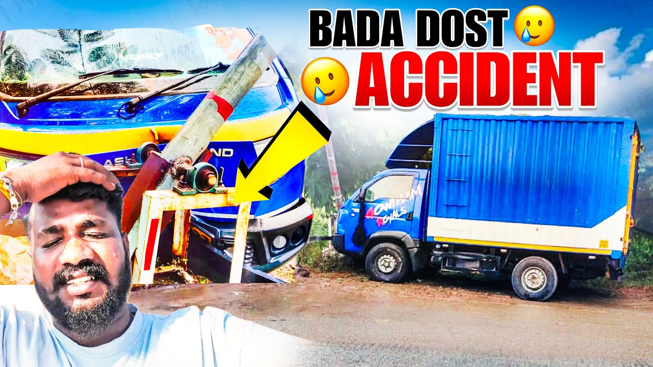 BADA DOSTH ACCIDENT 😭 ಯಾಕೆ ನಂಗೆ ಈತರ 😢😓
