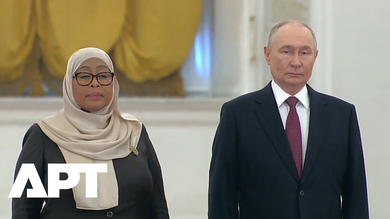 Putin Meets Tanzania's President Samia Suluhu Hassan in Moscow During 1st Russia Visit | APT