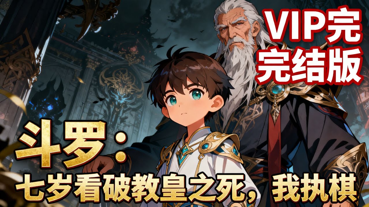 【已完结】《鬥羅：七歲看破教皇之死，我執棋》開局七歲幼童一語道破教皇暴斃真相，震驚百歲鬥羅爺爺，看我如何用智慧在武魂殿權鬥中步步爲營。#斗羅大陸#漫畫解說 #熱血