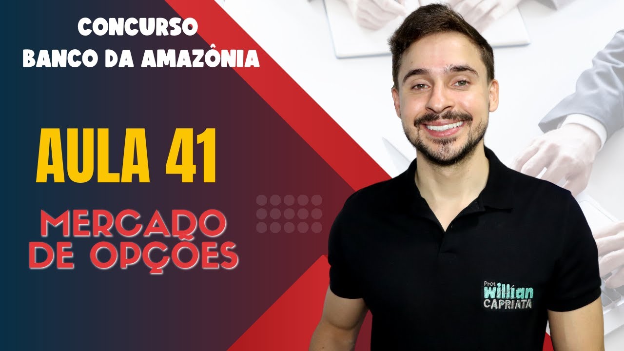 Aula 41 -  Mercado de Opções