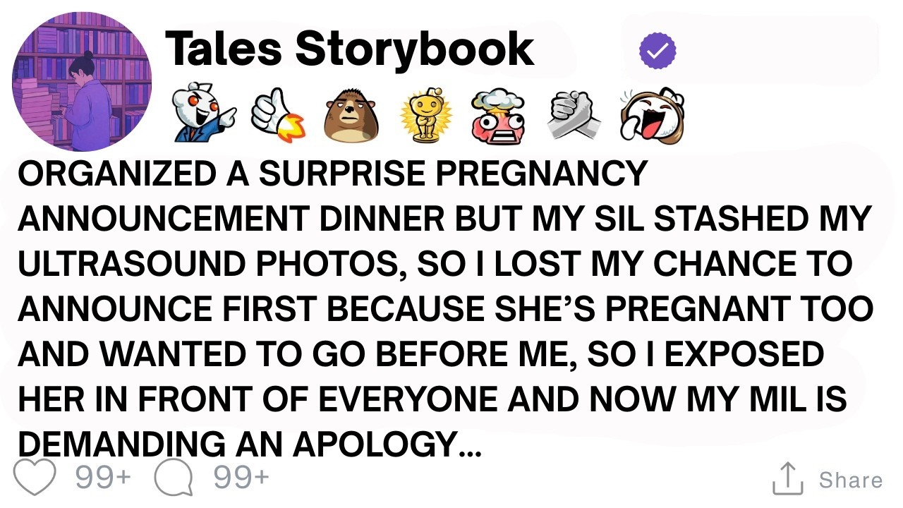 [ Full Story ]Organized a Surprise Pregnancy Announcement Dinner but My SIL Stashed My Ultr...