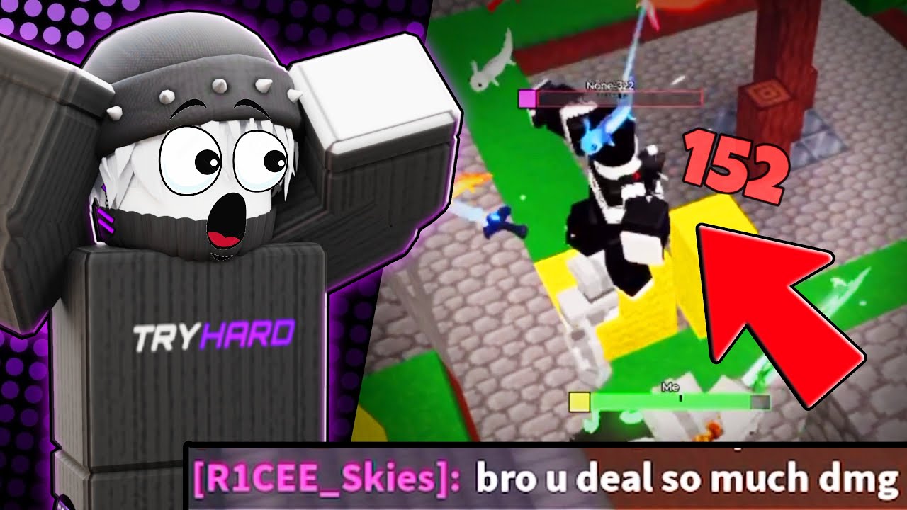 I BROKE Arena Duels With INSANE DAMAGE! (Roblox Bedwars)