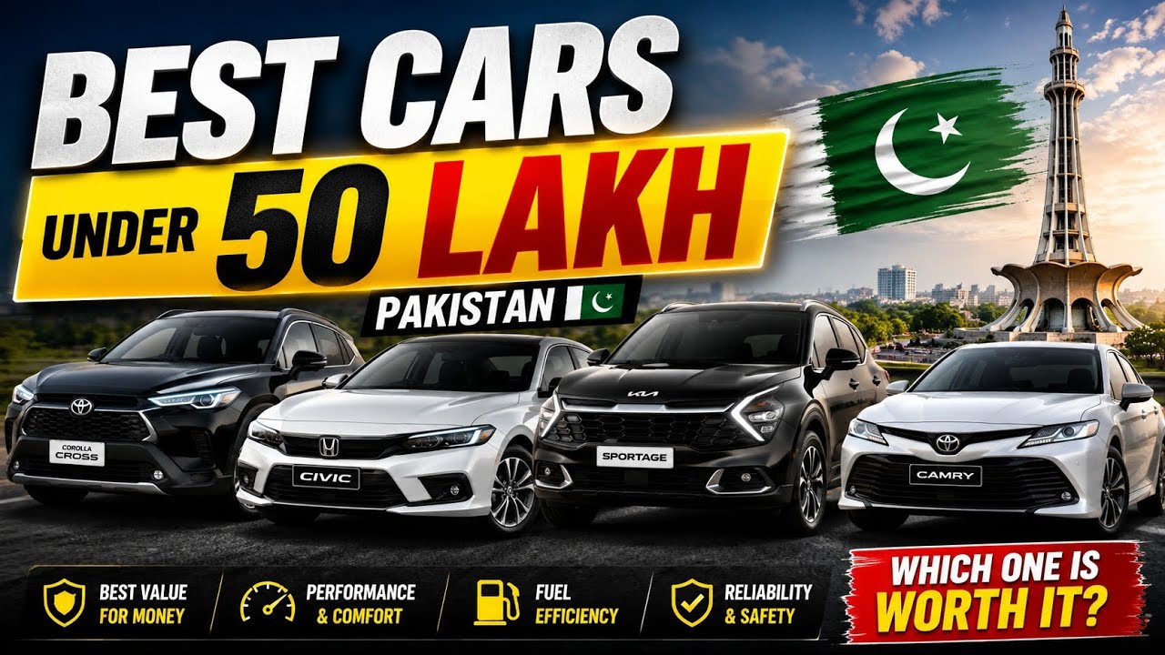 Best Cars Under 50 Lakh in Pakistan 🇵🇰 | Top Budget Cars (2026)