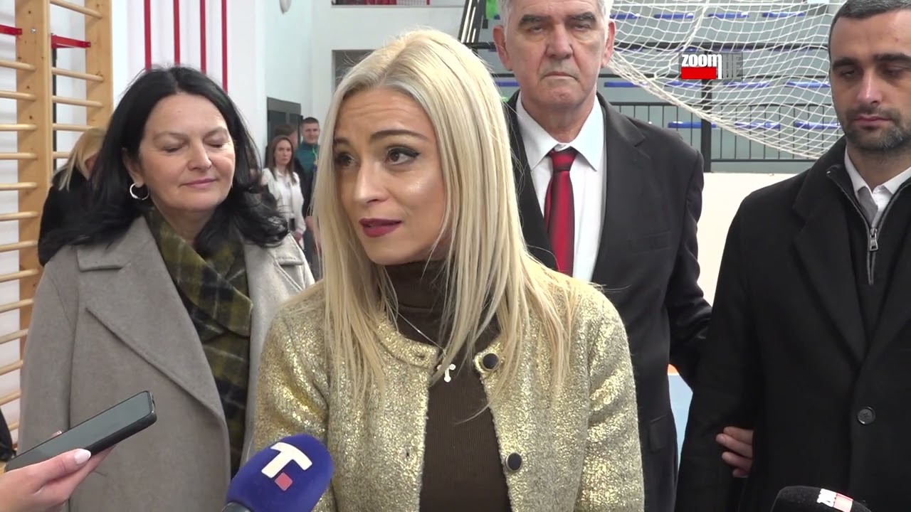 Direktorka OŠ Aleksa Dejović, Irena Drndarević, o fiskulturnoj sali