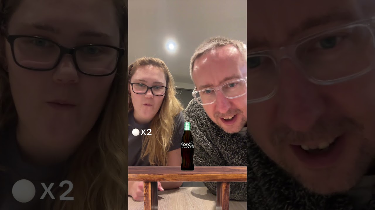 Can we do it? 😃#filter #tiktokfilter #filterchallenge #cokementoschallenge #dadandcloshow