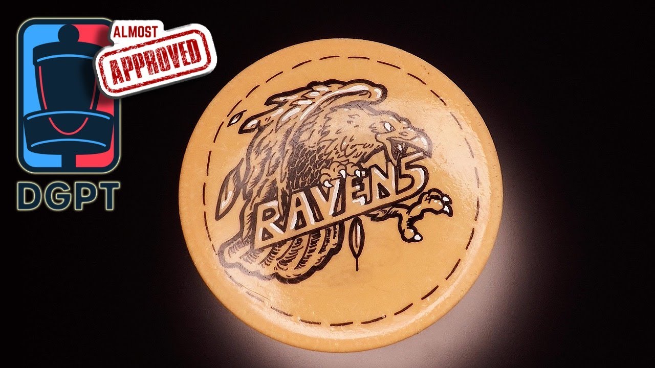 I made my own Disc Golf Pro Tour 2024 disc | RAVEN5 | Great Gloves