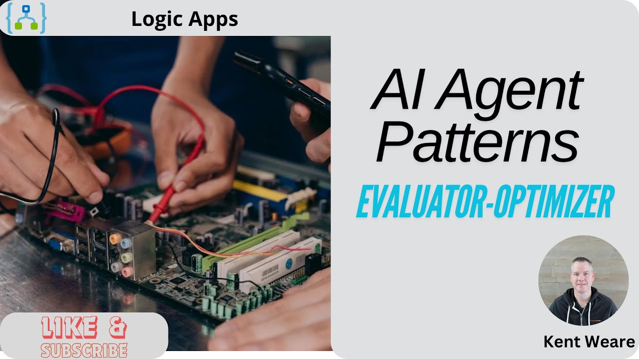 Реализация шаблонов агентов ИИ с использованием Azure Logic Apps — оценщик и оптимизатор с исполь...