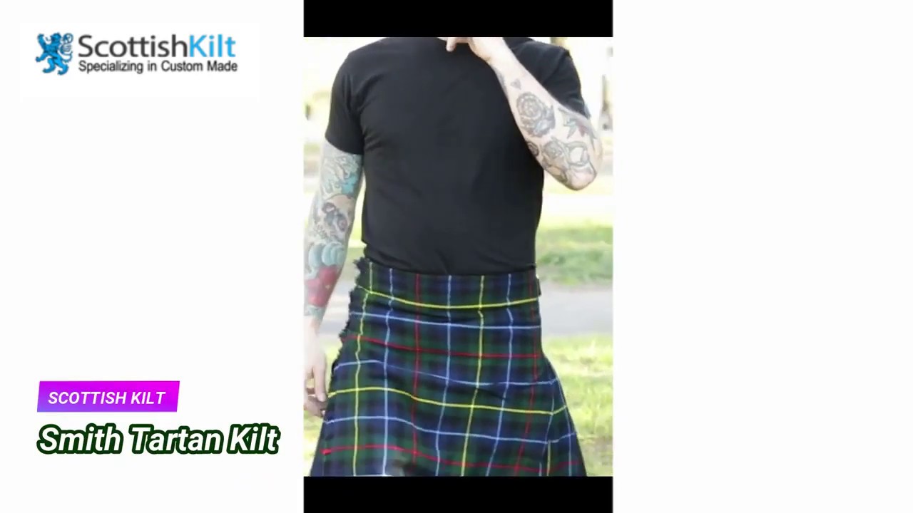 Smith Tartan Kilt | Tartan Kilts | Scottish kilt