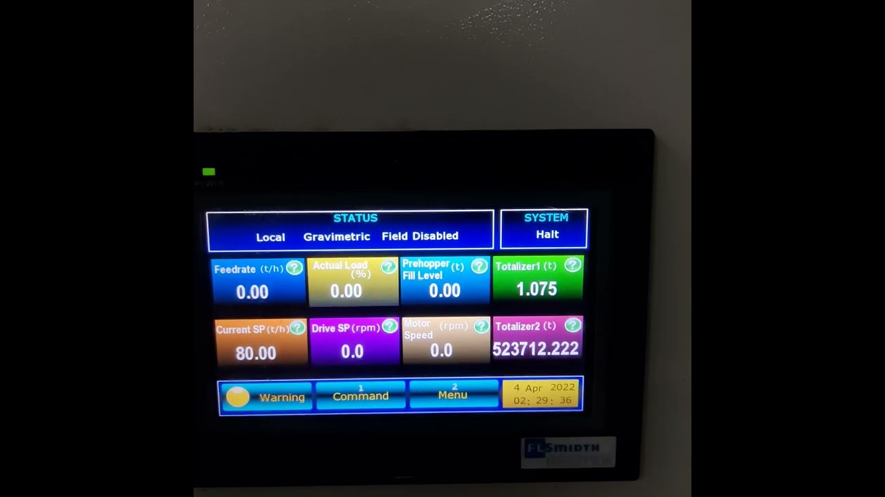 FLSmidth Weigh Fedder Tare / Zero calibration and Span calibration in Bangla