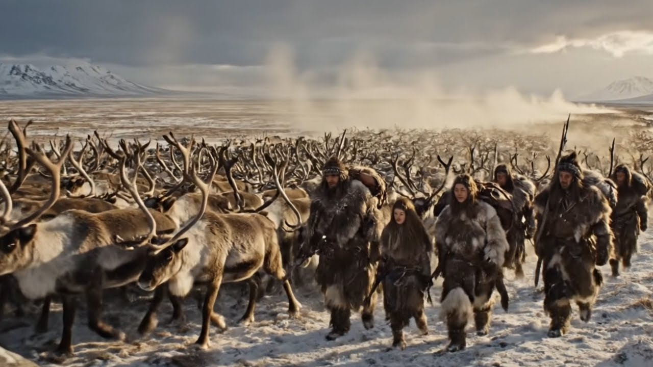 Prehistoric Migration Across a New Land | Stone Age Survival (Cinematic 4K)