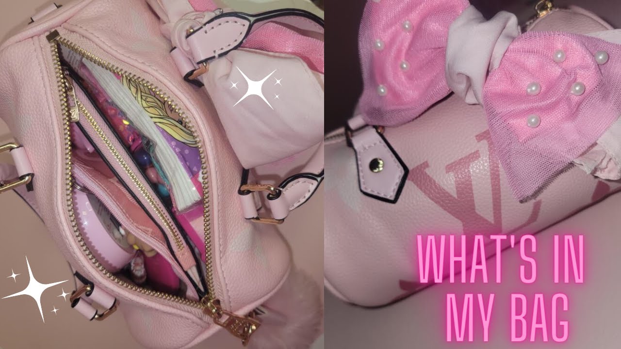 WHAT'S IN MY BAG💗