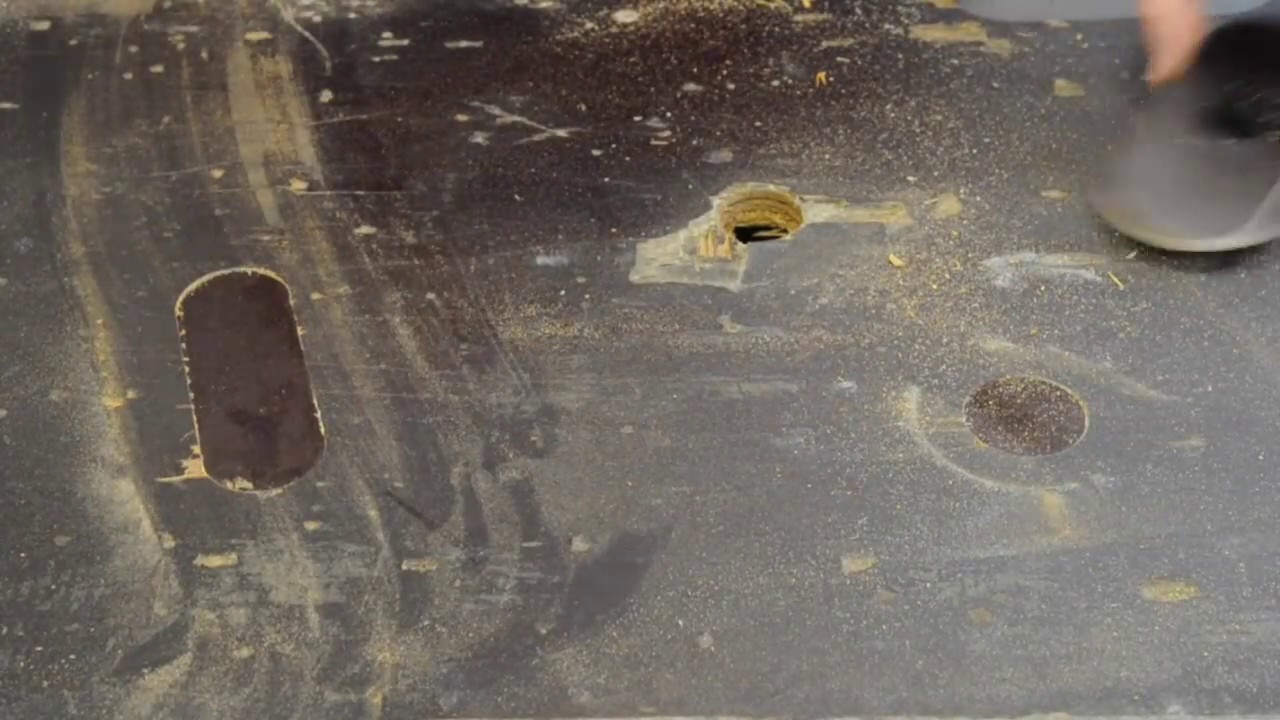 How to repair plywood forms with just one tool: emplica TRX