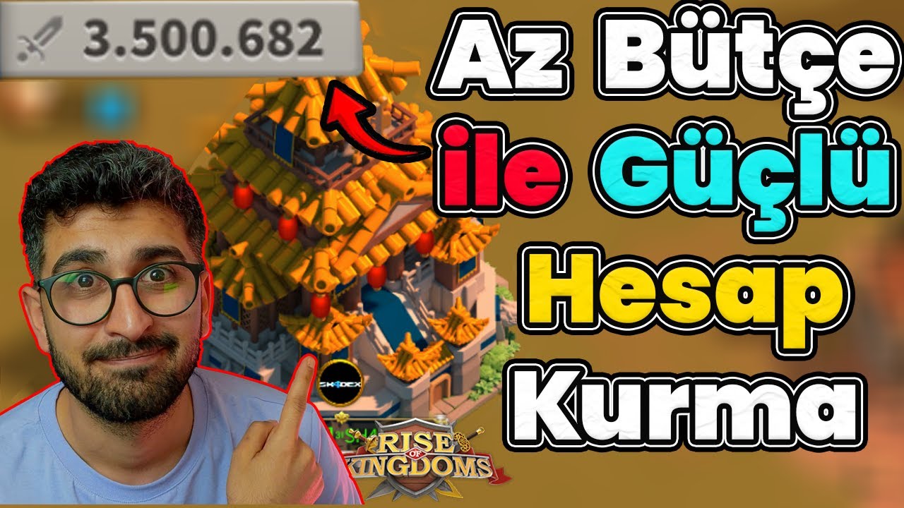 35 Günlük Hesap İncelemesi! Az Bütçe ile Nasıl Güzel Hesap Kurulur? | Rise of Kingdoms