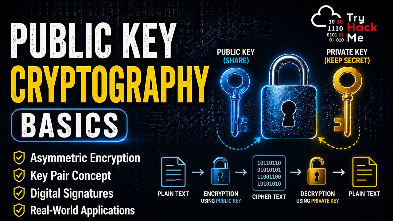 TryHackMe : Public Key Cryptography Basics | Hindi Walkthrough | Complete Guide