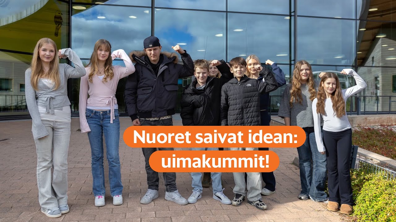 Uimakummit auttavat uimaan