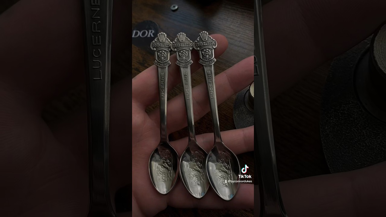 Turning Rolex Spoons Into A Ring For Customers.