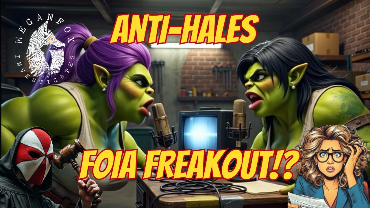 ANTI-HALE$ FOIA FREAKOUT AND RUMBLE EXCLUSIVE!